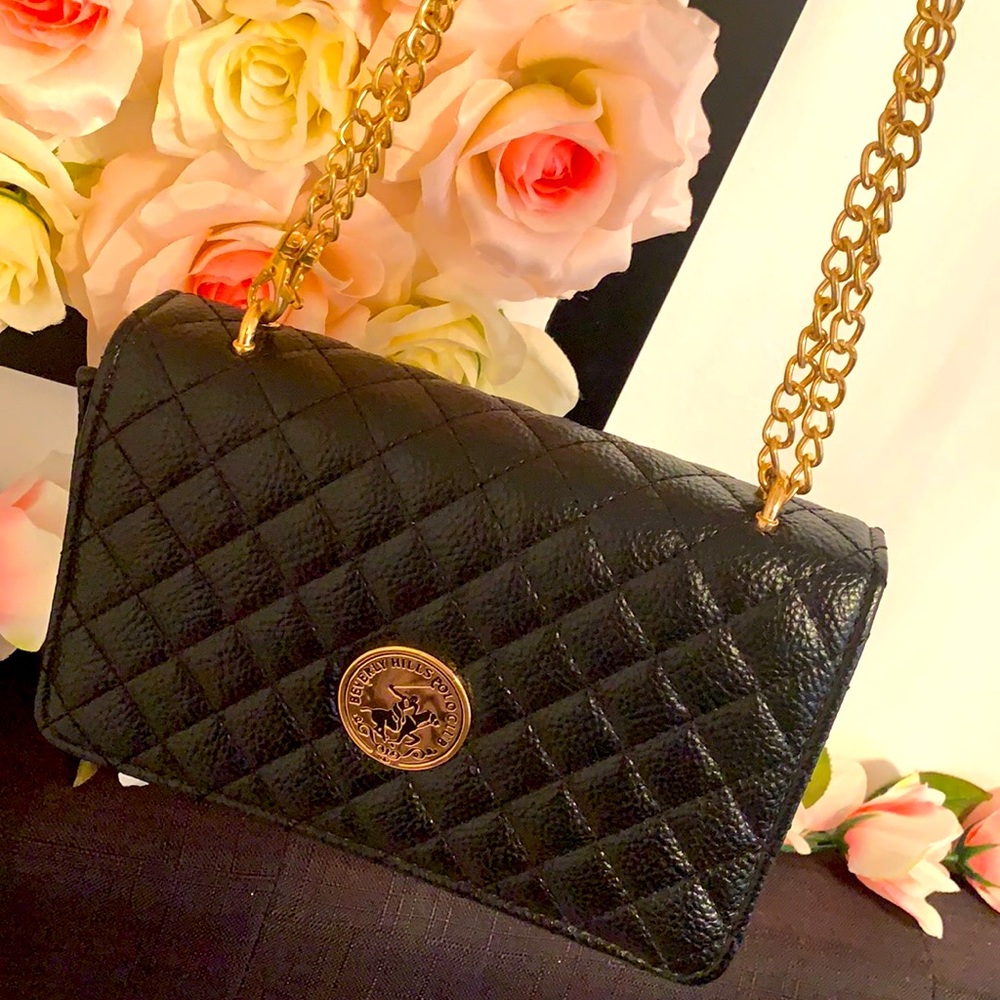 Black Beverly Hills polo club purse!